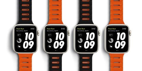 A group of smart watches