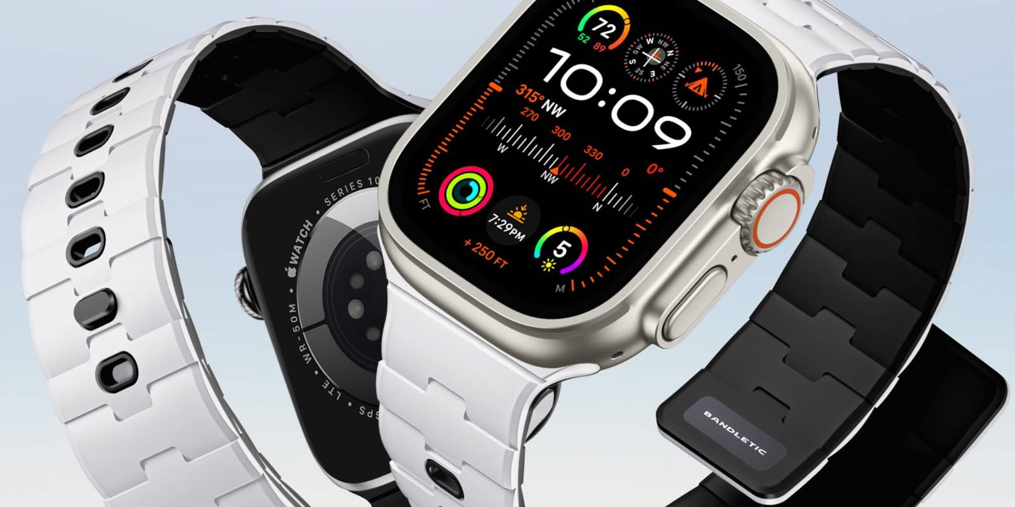 A close up of a smart watch