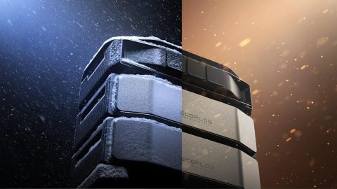 A stack of electronic devices