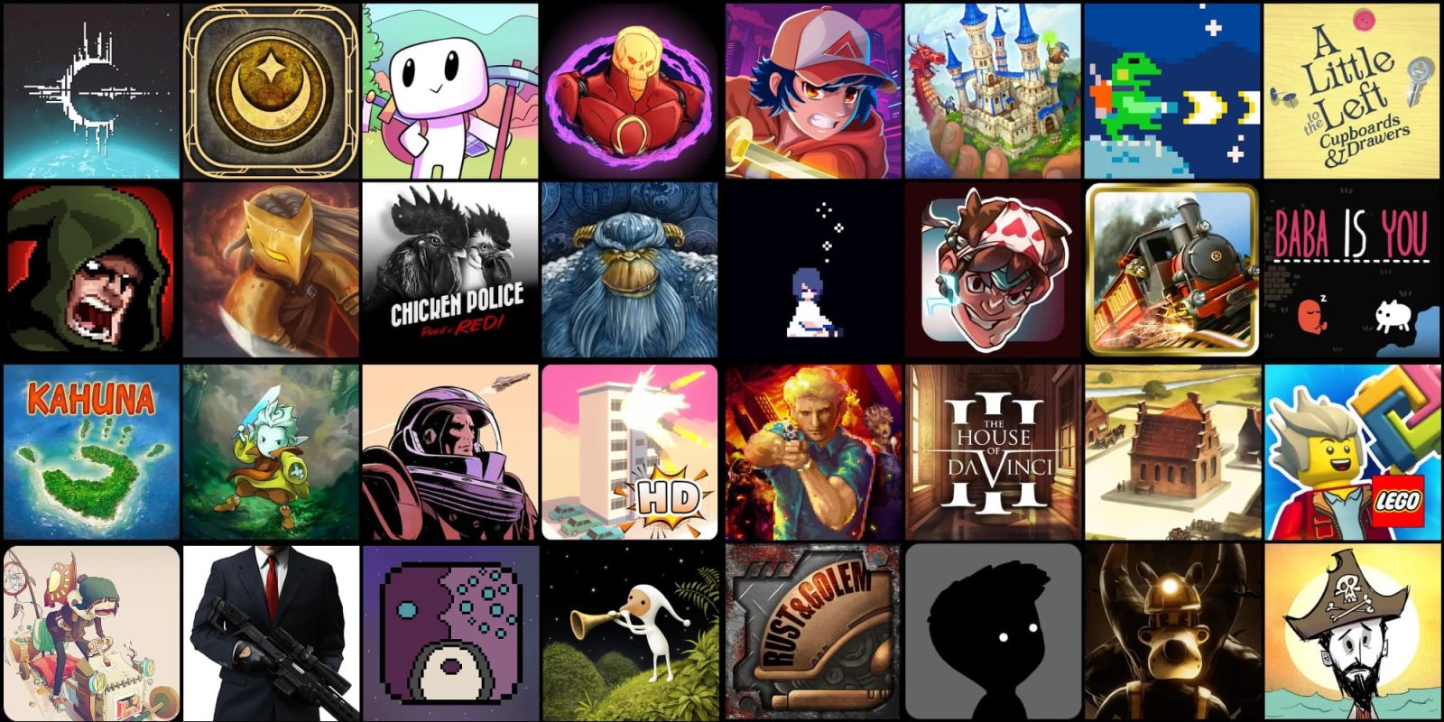 A collage of cartoon characters