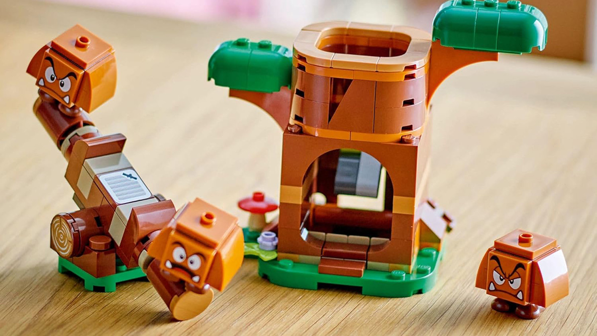 A toy building blocks on a table