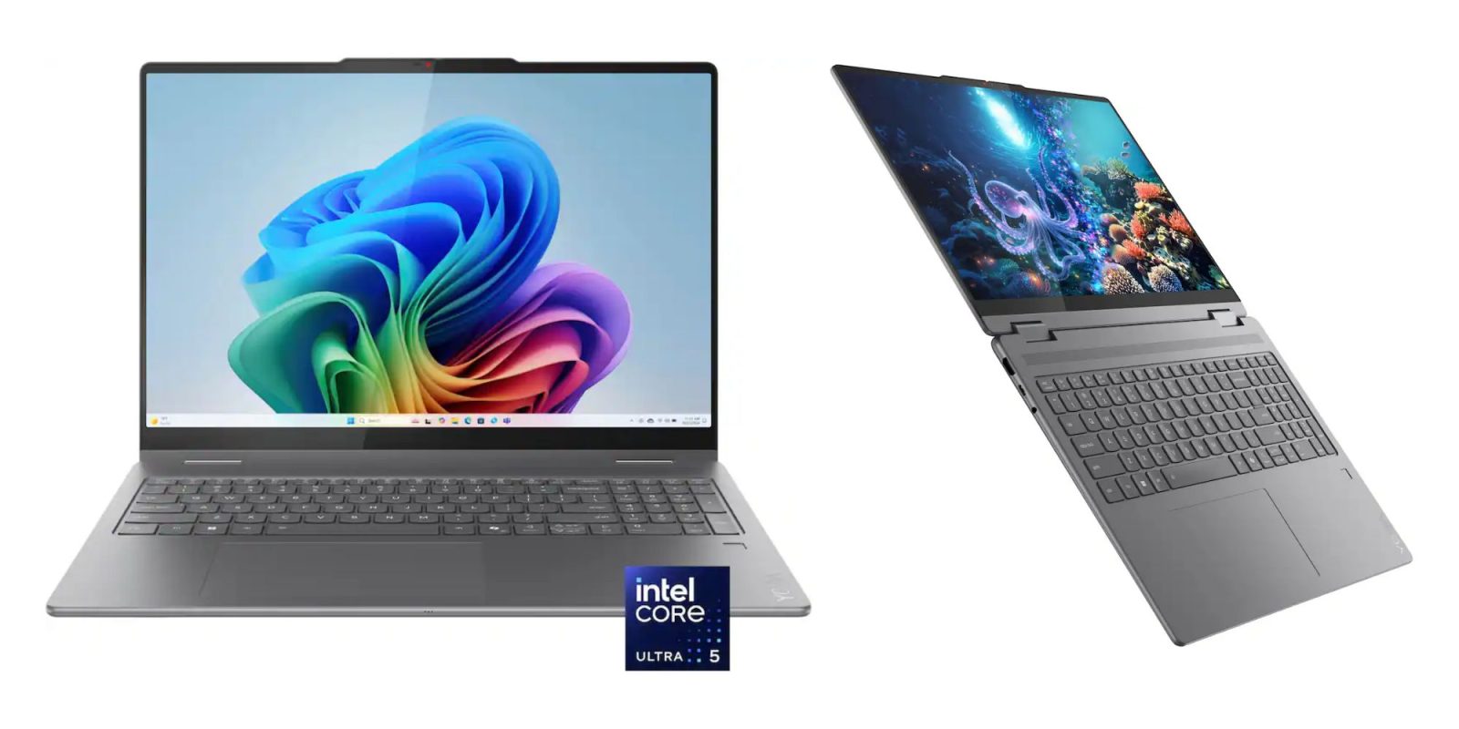 Image showing renders of Lenovo's Yoga 7i Copilot+ PC.