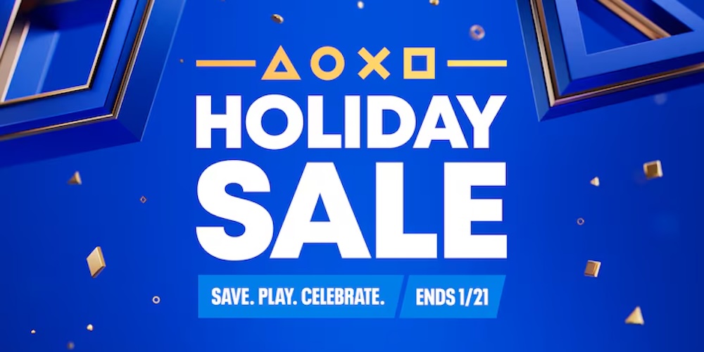 A blue sign with white text