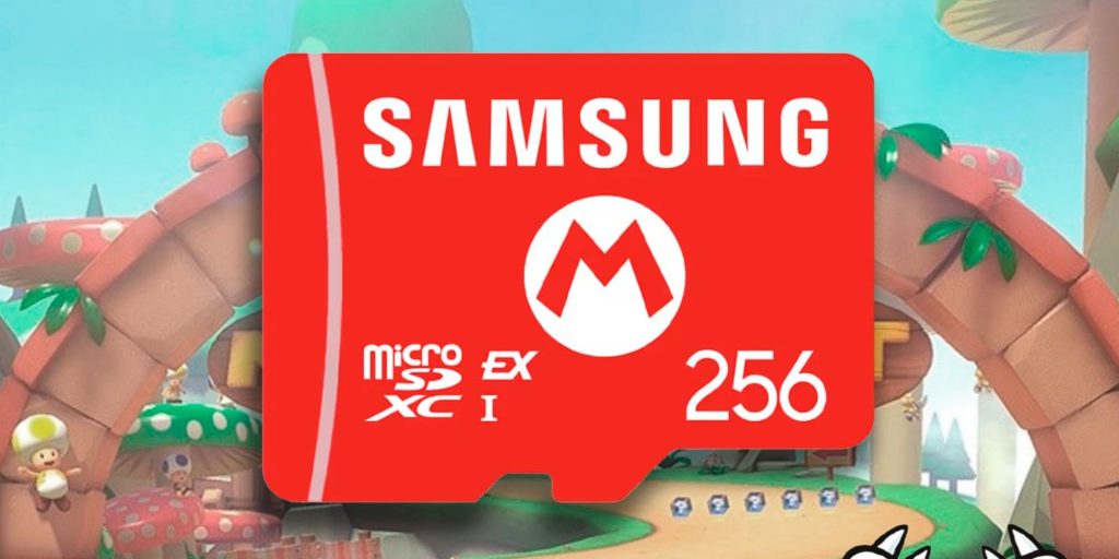 Image showing a render of Samsung's Express microSD card.