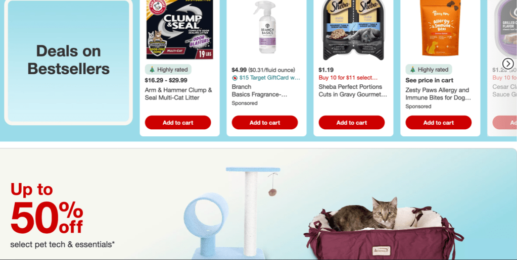 A screenshot of a website