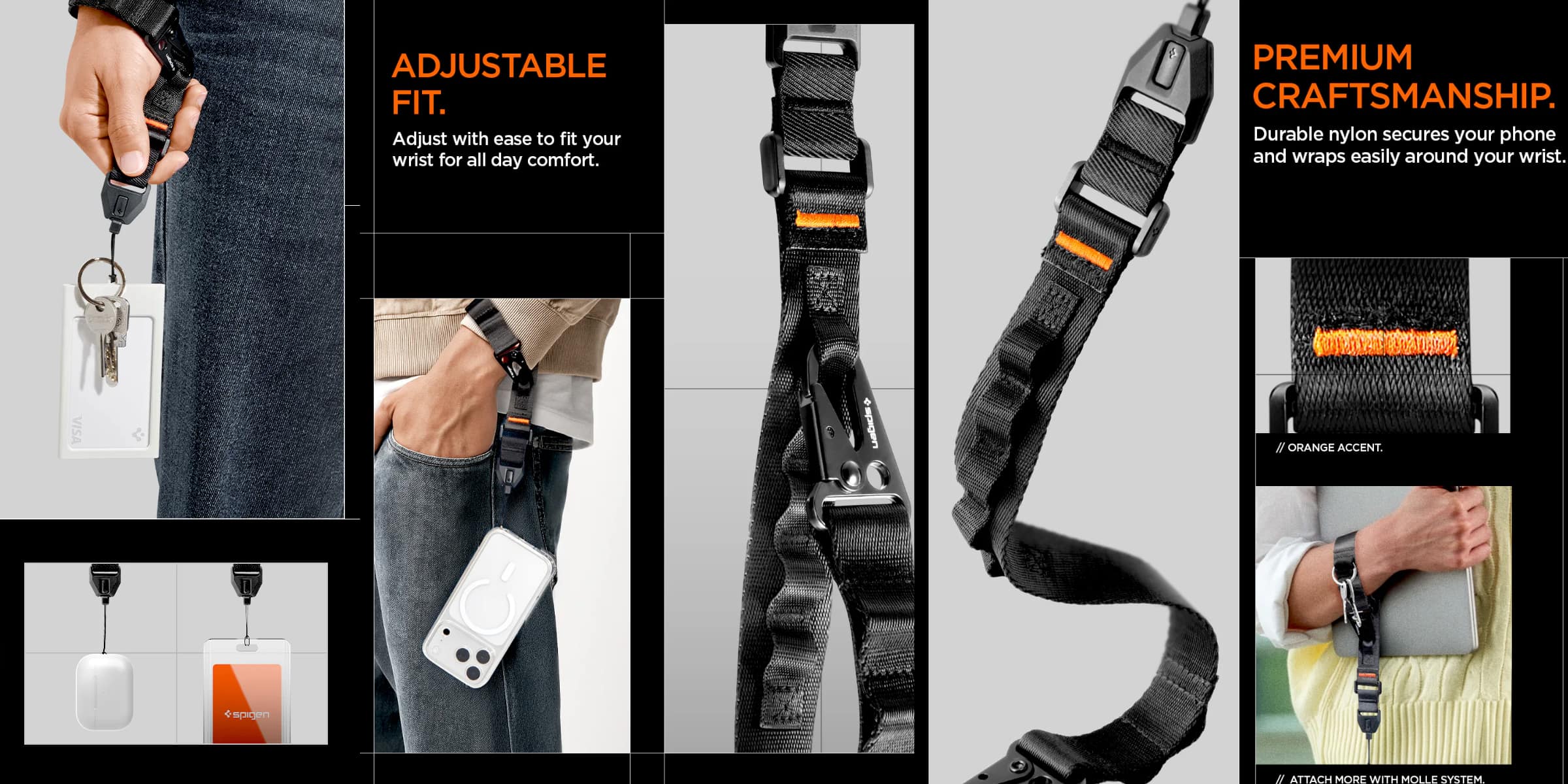 Spigen iPhone wrist lanyard