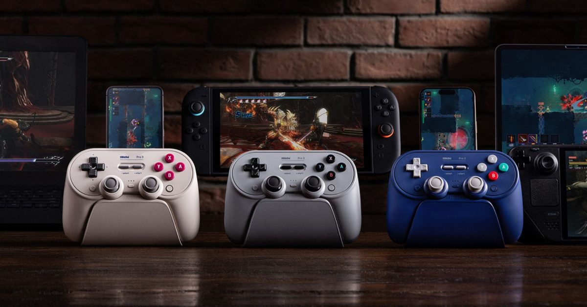 8BitDo’s retro-style Pro 3 controller with ball-top sticks is down to .50 (Today only, 46% off) 8BitDo’s retro-style Pro 3 controller with ball-top sticks is down to .50 (Today only, 46% off)