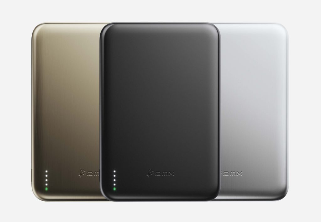 A group of rectangular electronic devices