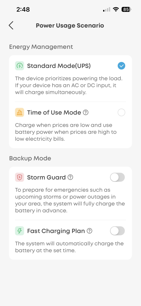 Screens screenshot of a phone