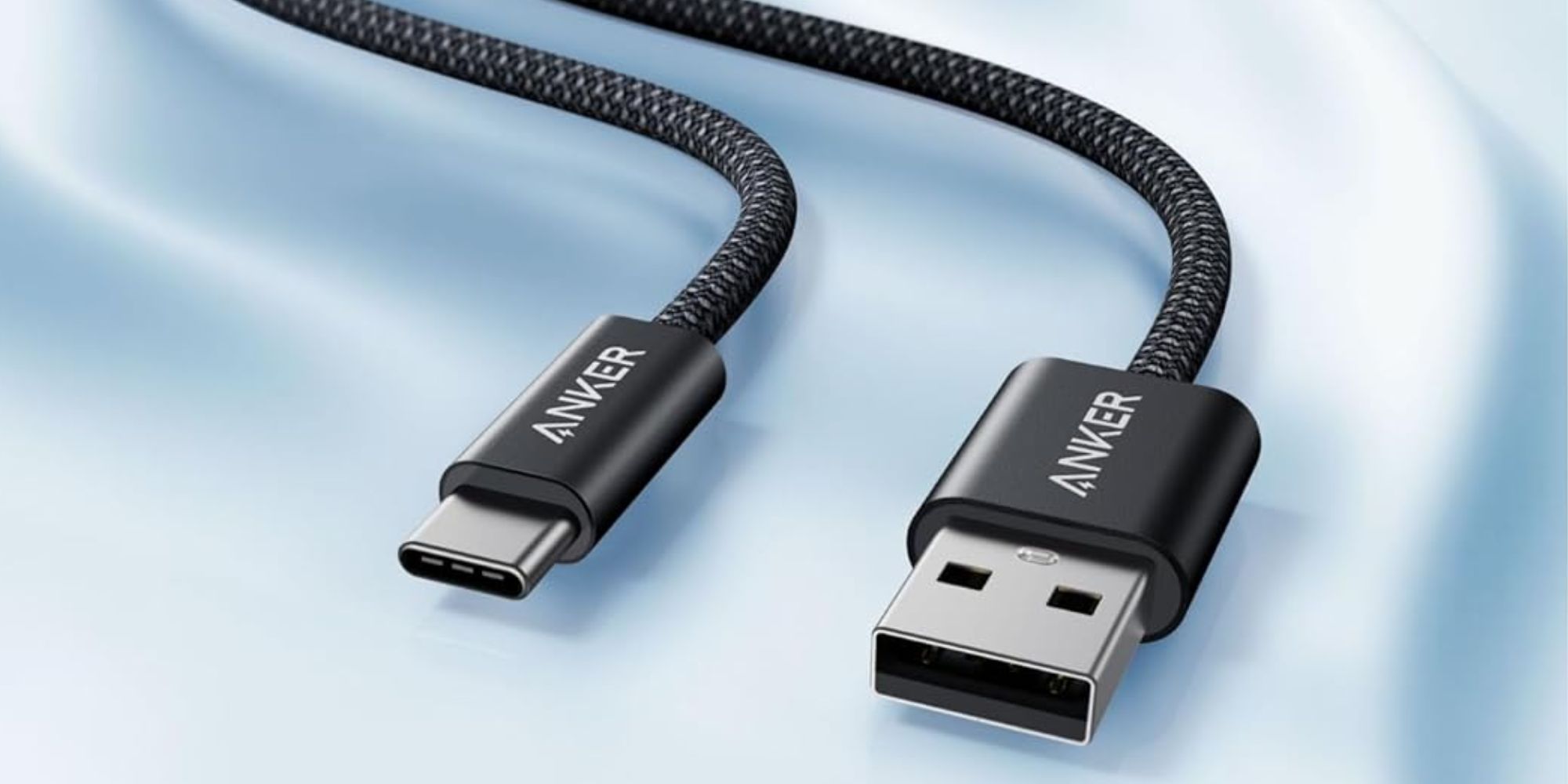 A close up of a cable