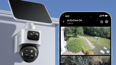 A camera on a cellphone