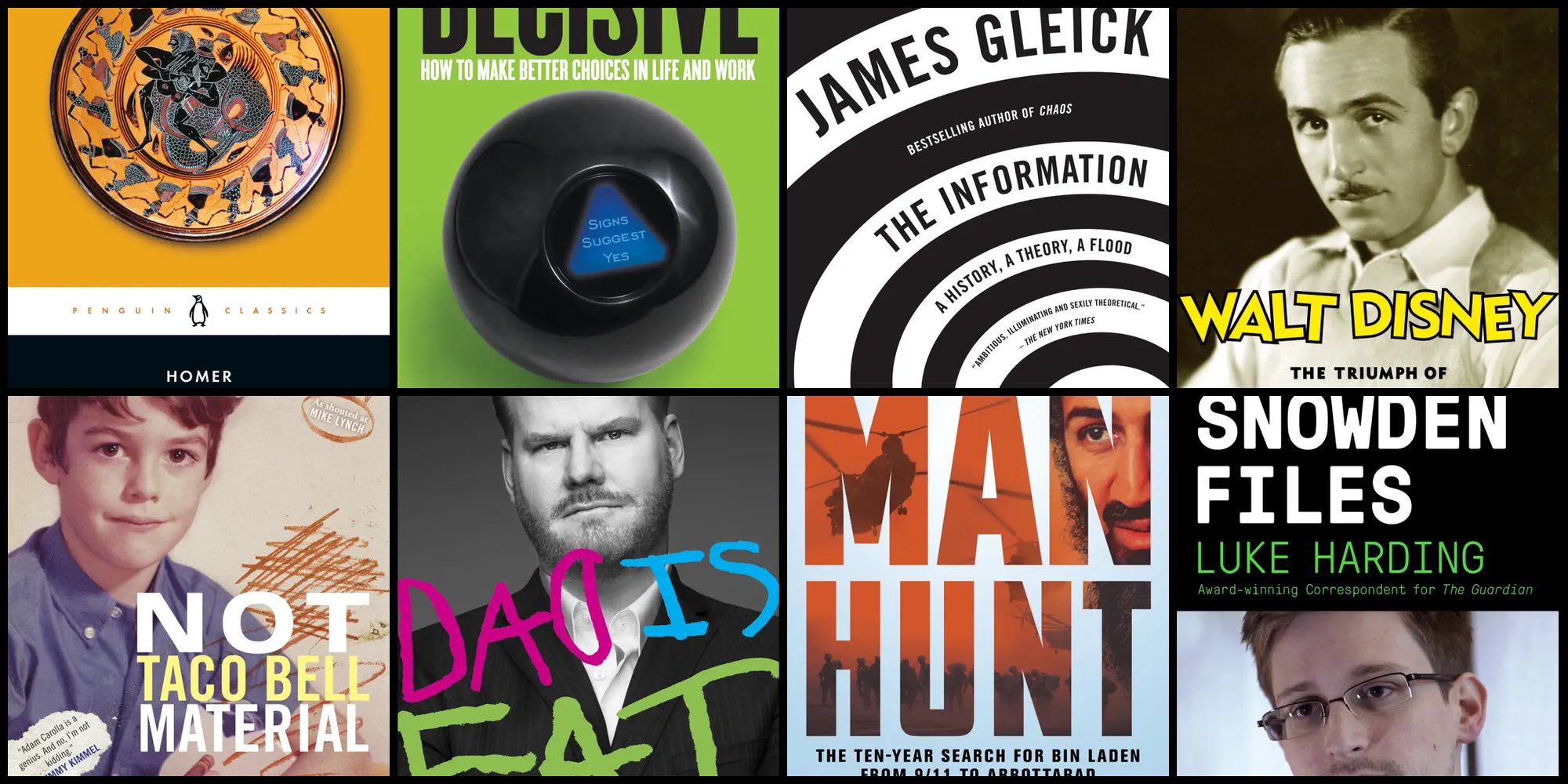 A collage of a book cover