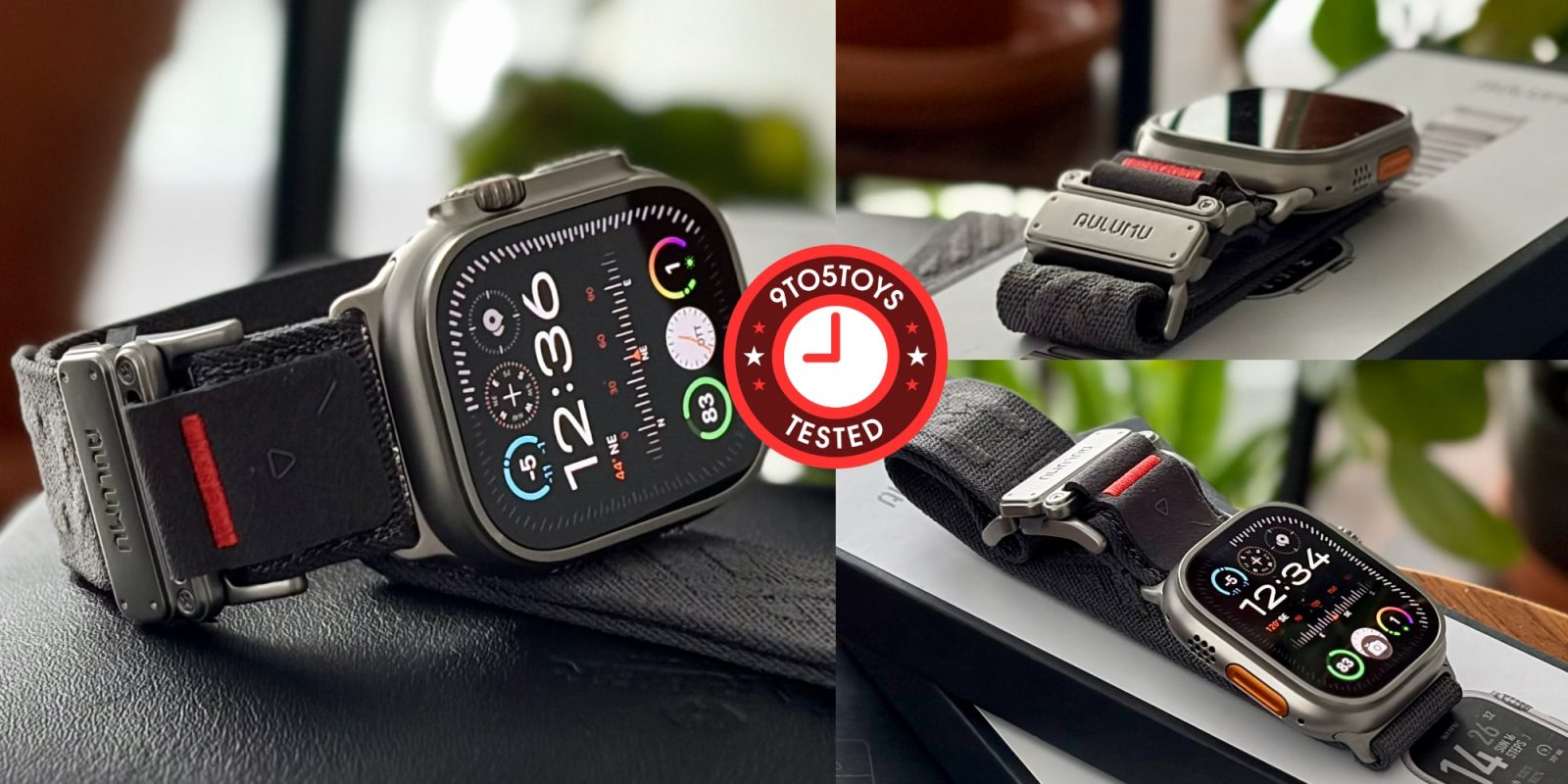 A close up of a watch