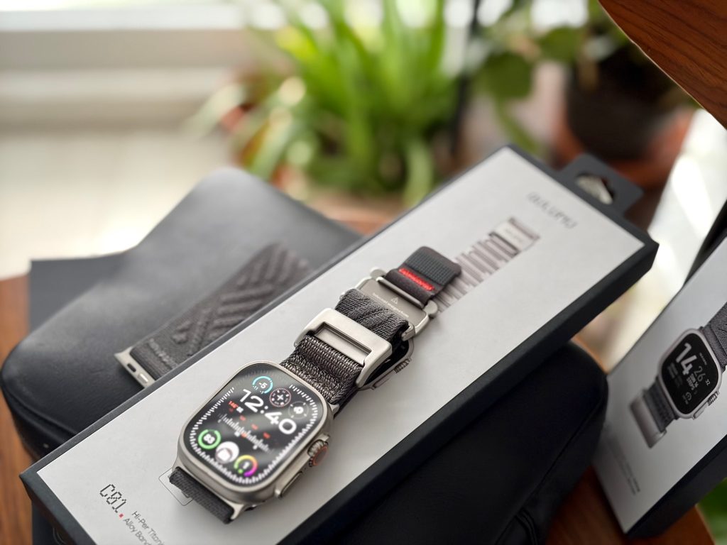 A smart watch in a box