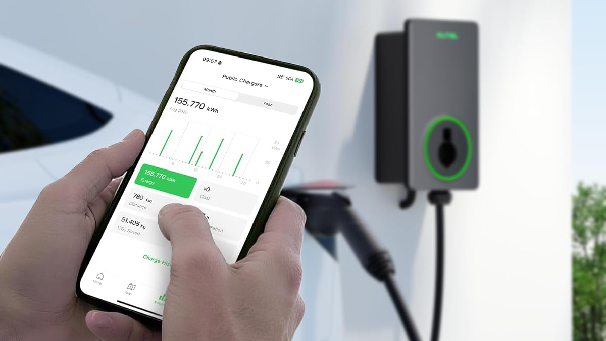 A person holding a phone