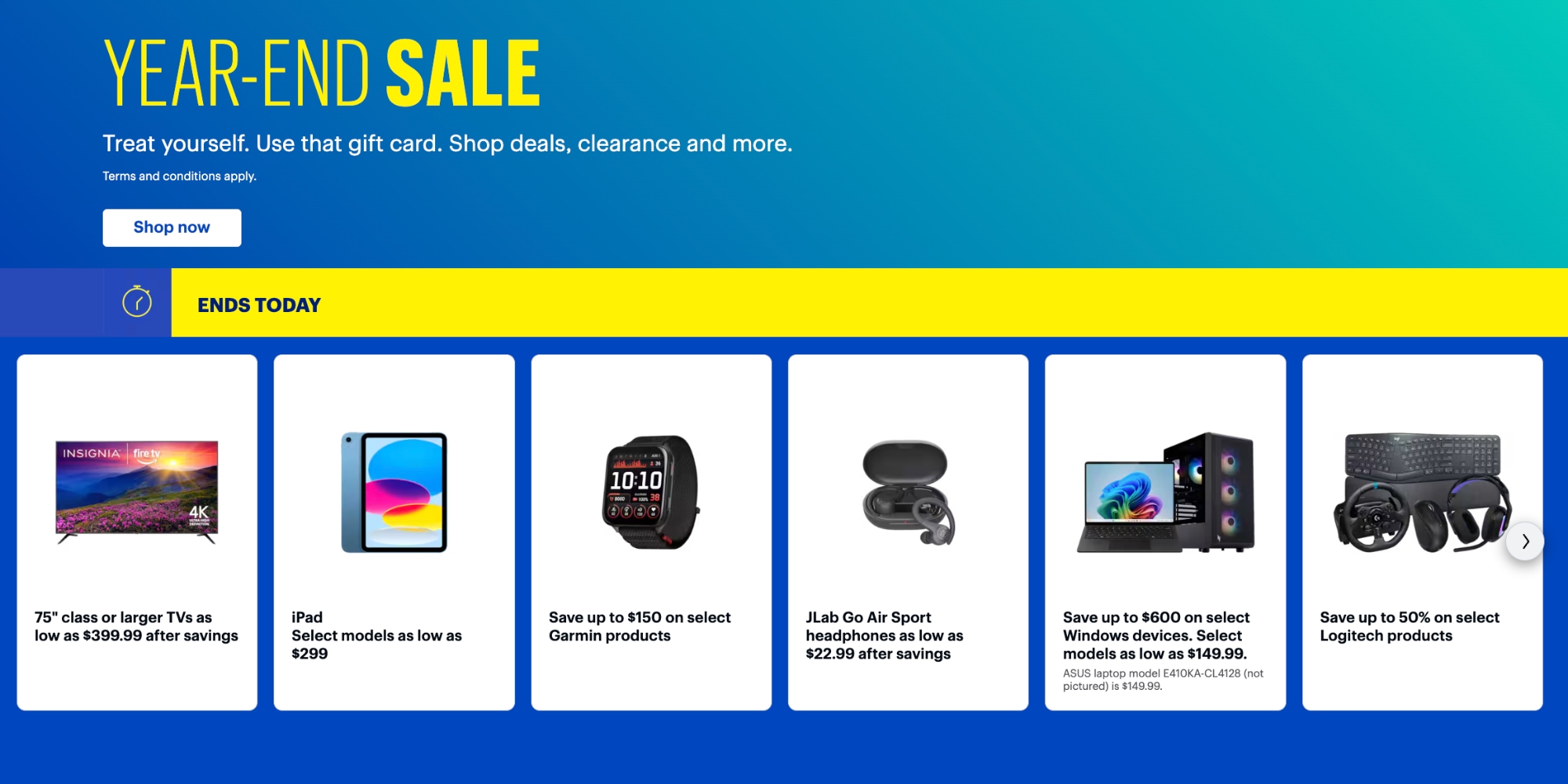Today is your last chance at Best Buy’s Year-End Sale event: Apple Watch, TVs, laptops, fitness tech, more