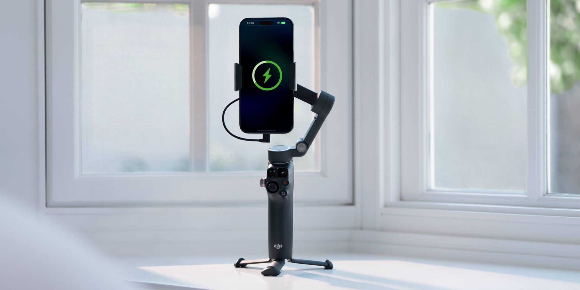 Image showing DJI's Osmo Mobile 8 gimbal.