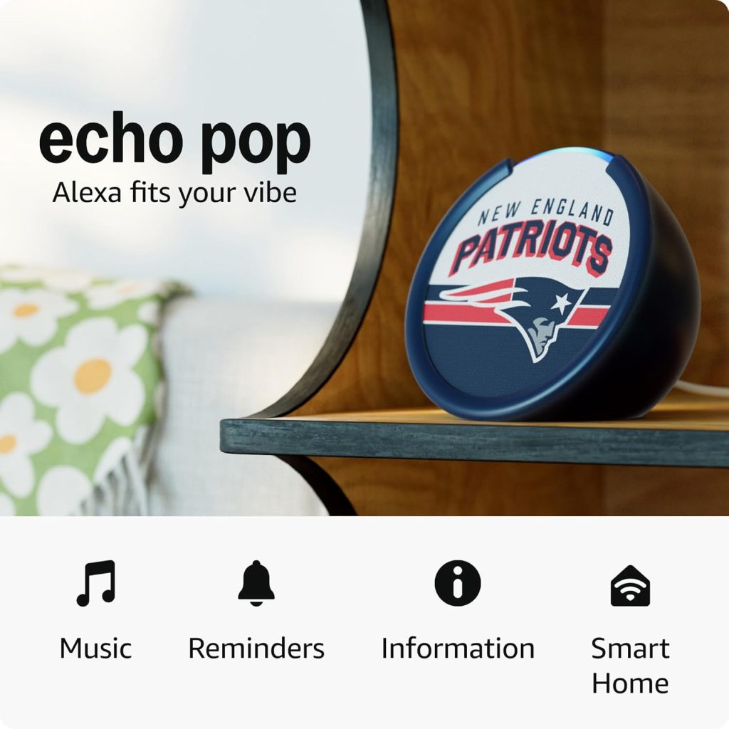 A round object on a shelf