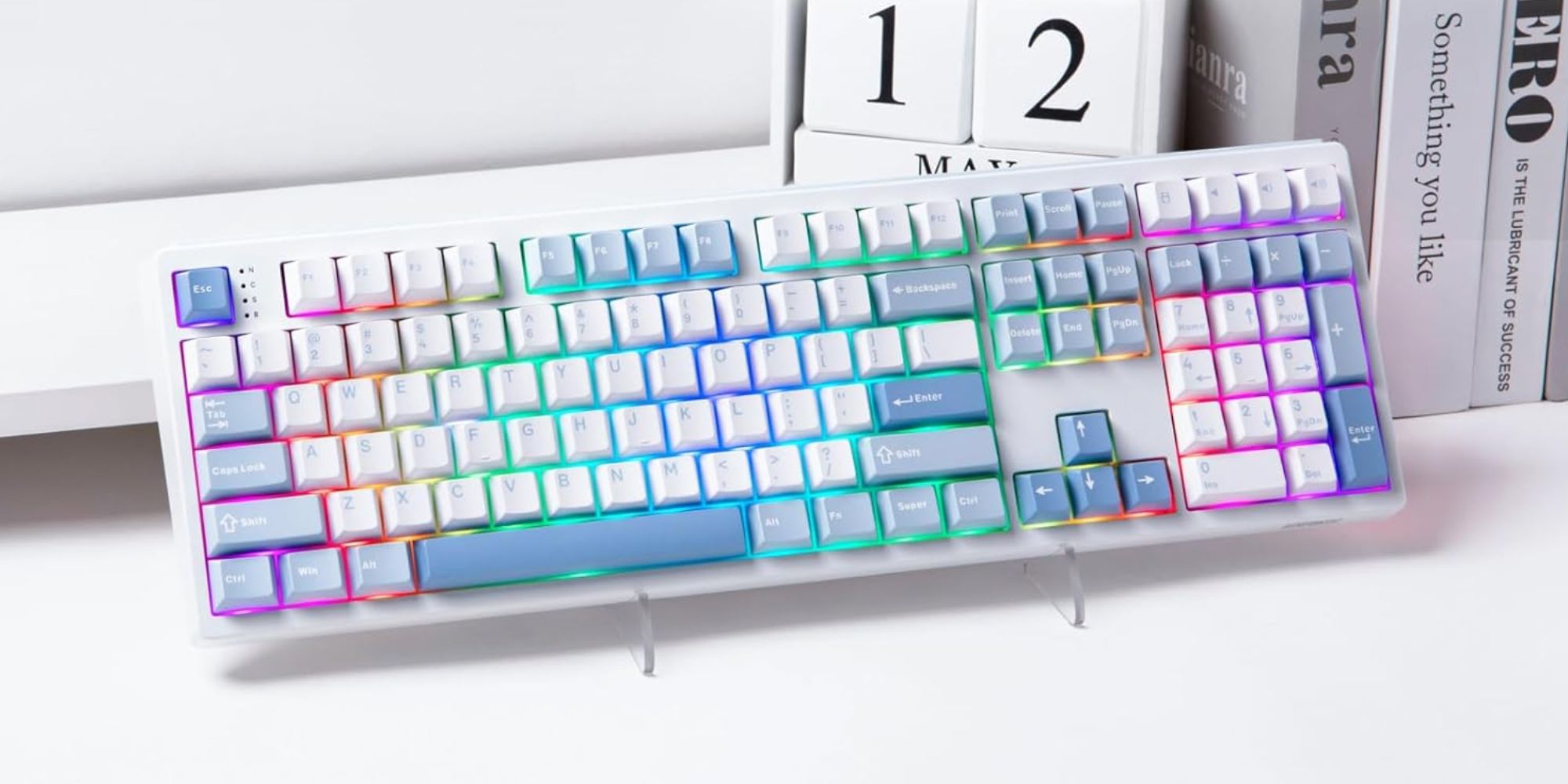 Image showing Epomaker's full-size mechanical keyboard.