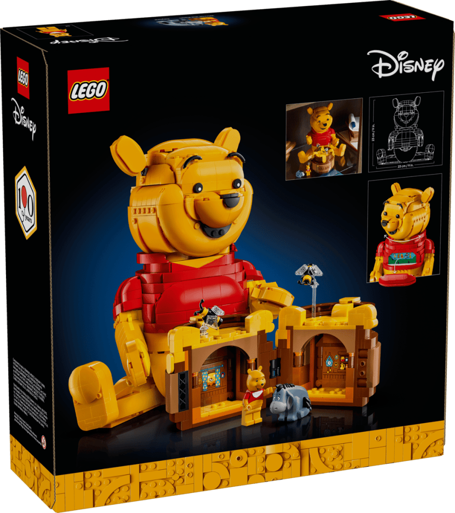 A box with LEGO Winnie the Pooh
