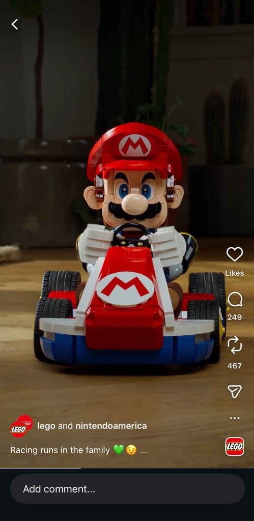 A toy car on the floor