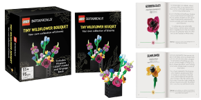 A group of boxes with flowers