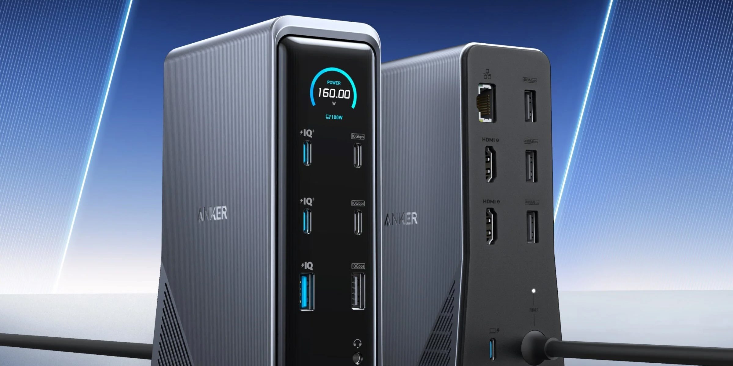 Anker 14-port Prime Docking Station w/ Smart Display is now $100 