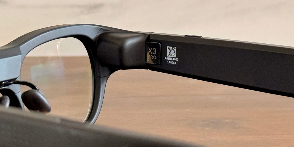 A close up of a pair of glasses