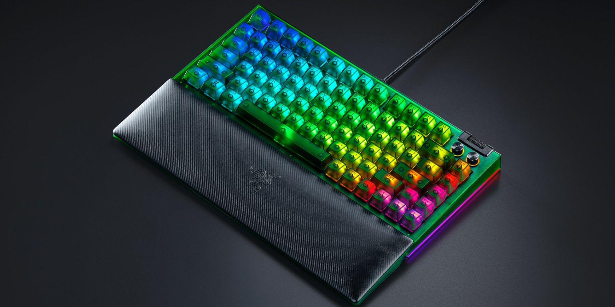 Score Razer's Phantom Green BlackWidow V4 keyboard with