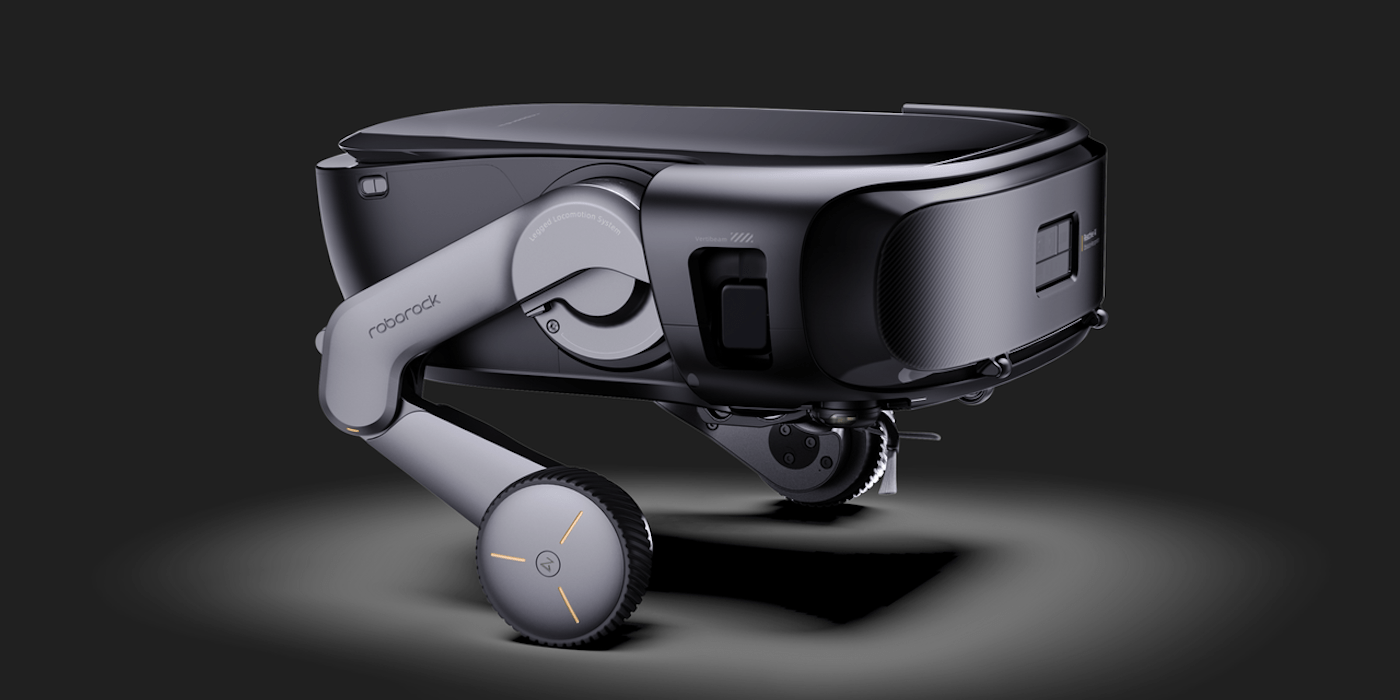 A black device with wheels