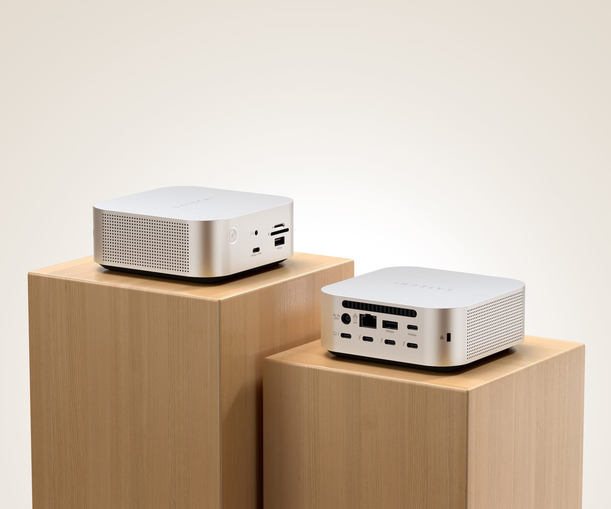 Satechi's 2026 Mac mini-style Thunderbolt 5 CubeDock hits best