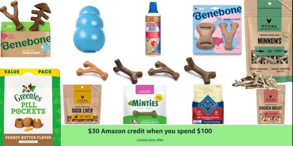 A group of dog treats