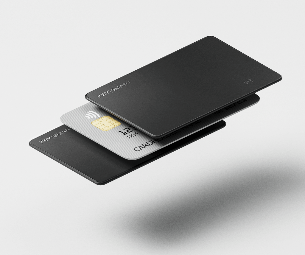 A close up of credit cards
