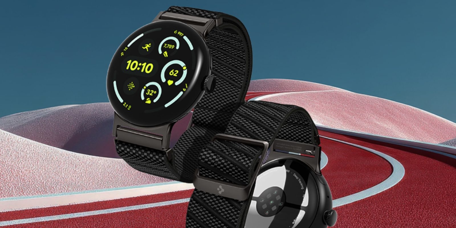 A close up of a watch