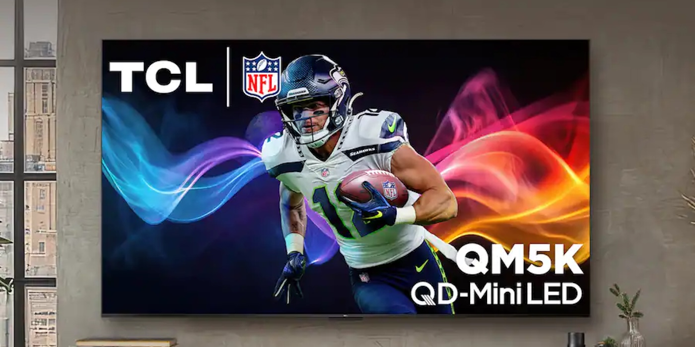 A man holding a football