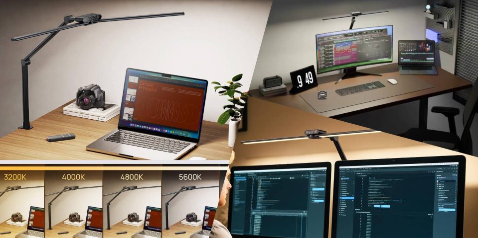 A collage of several computers