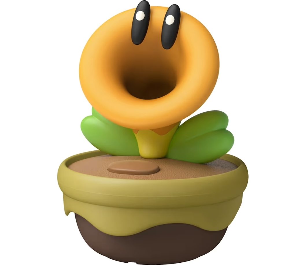 A cartoon flower in a pot