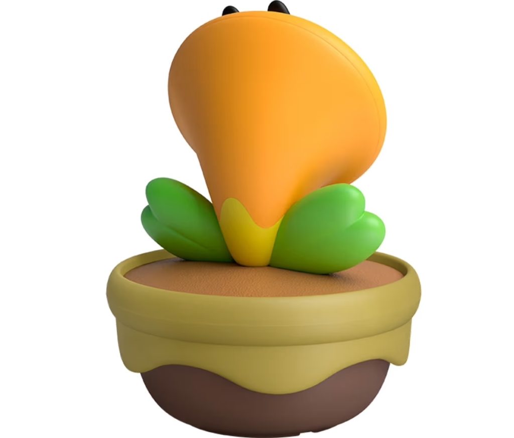A toy plant in a pot