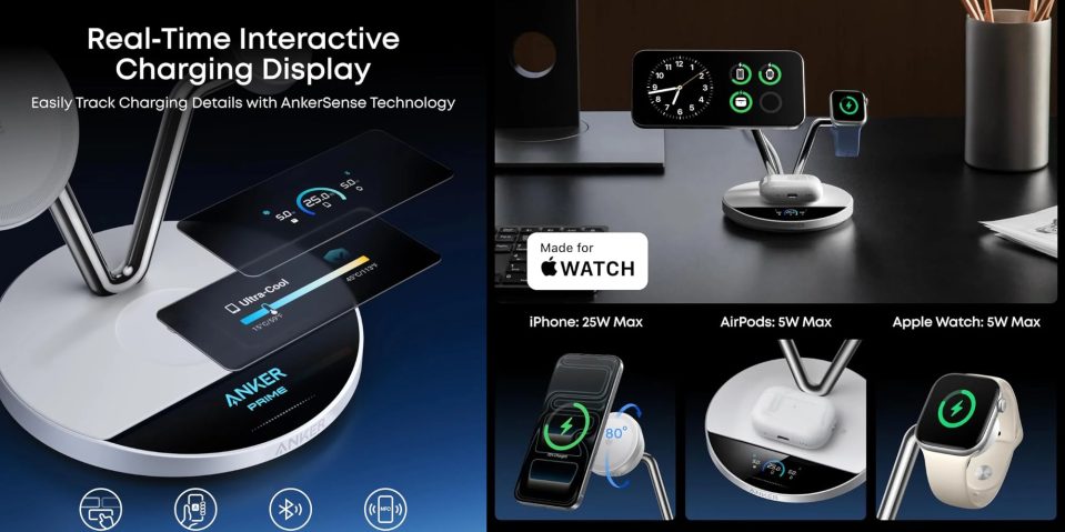 A collage of a device