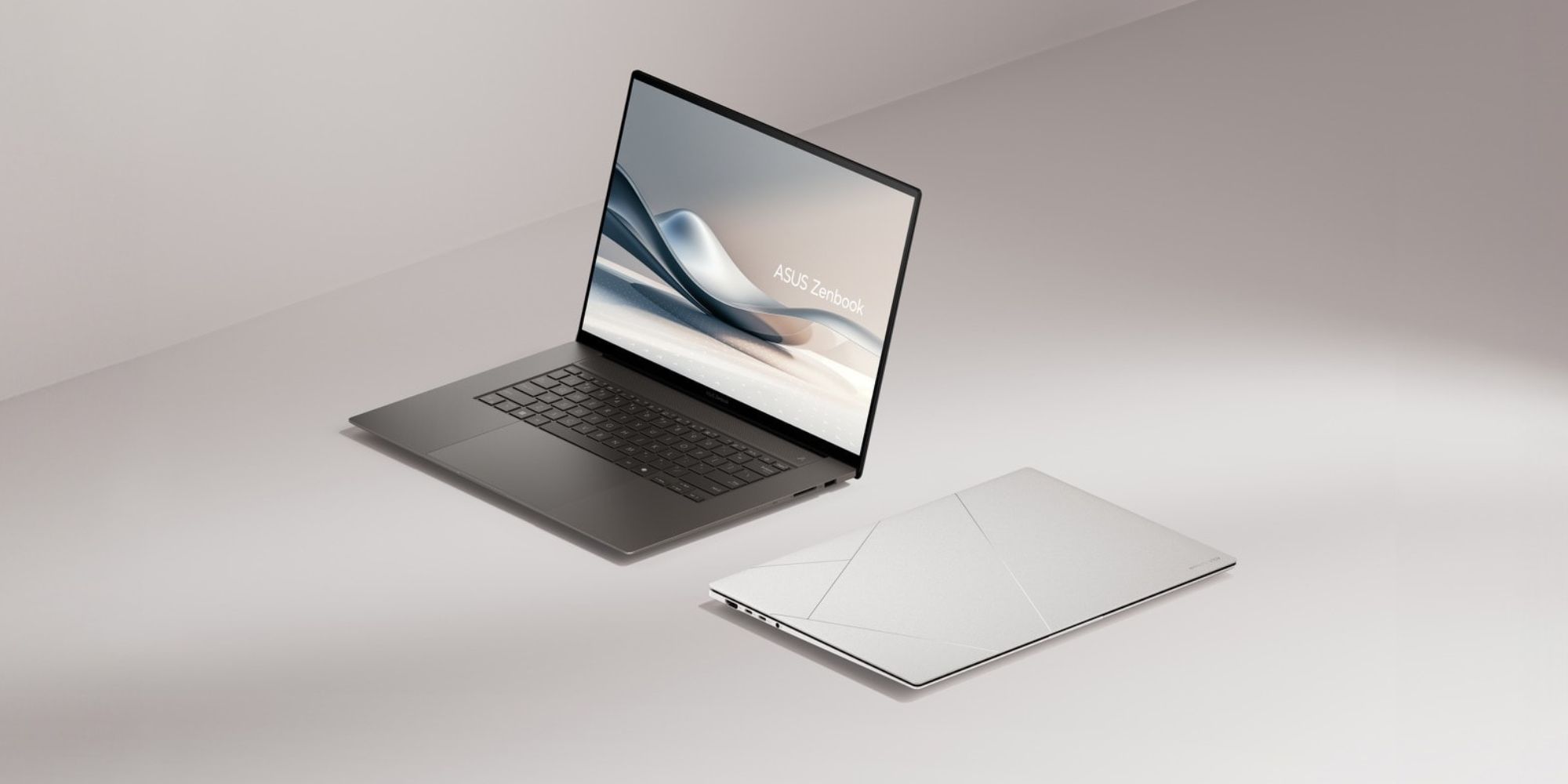Image showing a render of ASUS Vivobook S 16 Copilot+ PC.