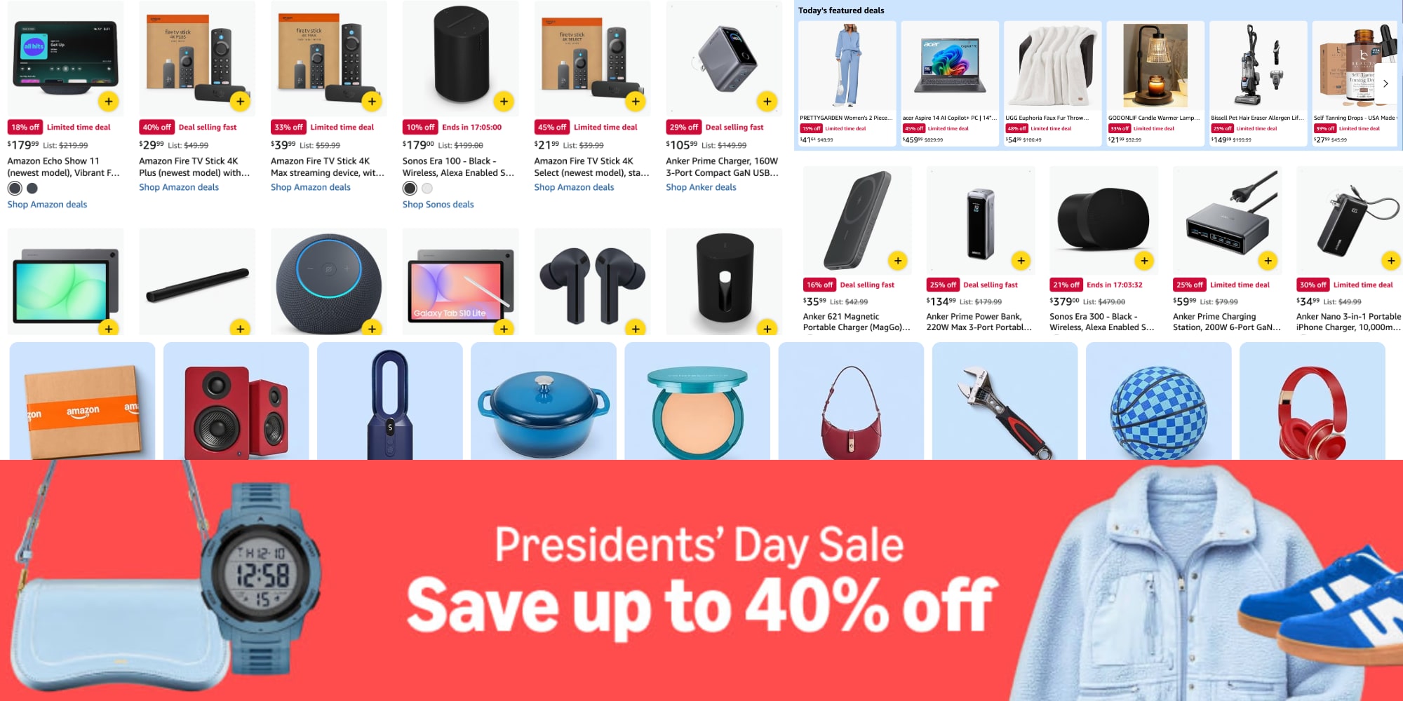 Amazon Presidents Day 2026-sale