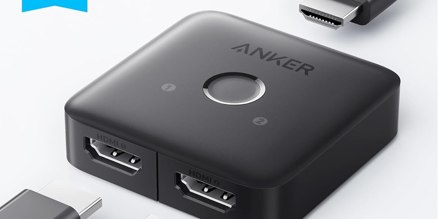 A black square device with ports