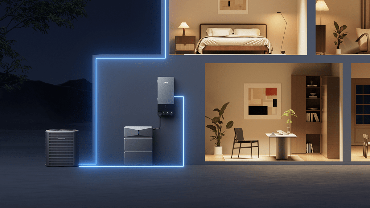 A room with a bed and a room with a bed and a table