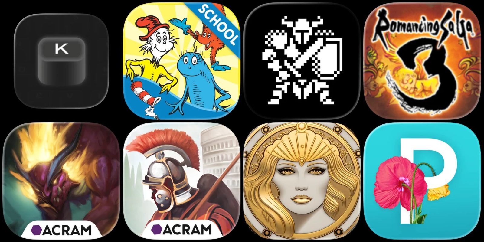 A group of icons with images