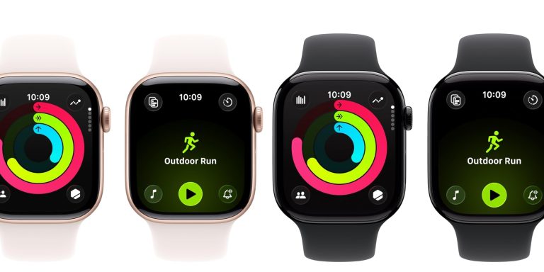 A close up of a smart watch