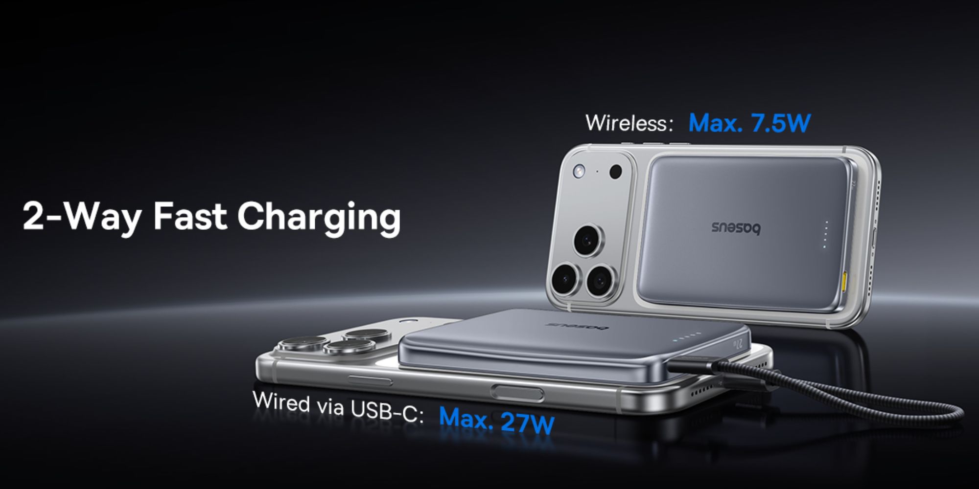 Image showing a render of Baseus' Picogo MagSafe power bank.