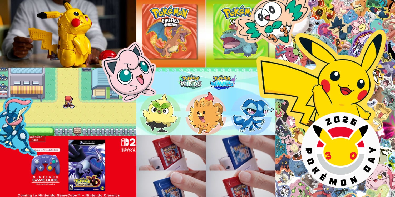 A collage of cartoon characters