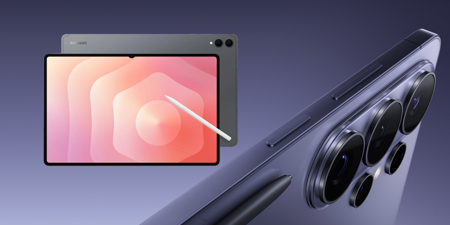 A tablet with a stylus