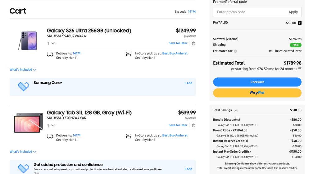 A screenshot of a website