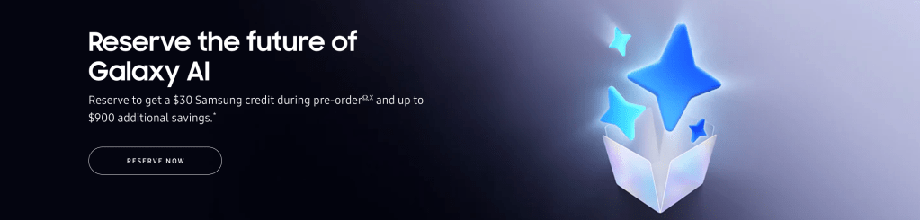 A black background with white text